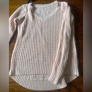 Ardene pink cute sweater knit